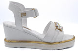 9229 Marino Fabiani Sandals / White