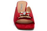 9228 Marino Fabiani Sandals / Red