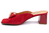 9228 Marino Fabiani Sandals / Red