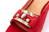 9228 Marino Fabiani Sandals / Red