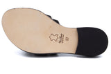 9233 Paola Fiorenza Sandals / Black
