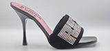 9071 John Richmond Sandals / Black