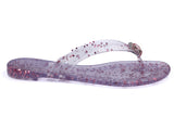 9202 Casadei Beach Sandals / Purple