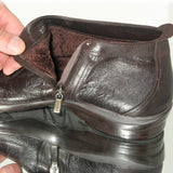 1022 GM Brown Boots-Brown