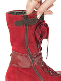 1501 Cherei Boots-Red