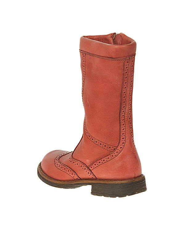 1504 Cherei Winter Boots-Red