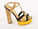 2417 Vicini Sandals-Yellow/Black
