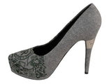 2586 John Richmond Shoes-Grey
