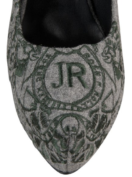 2586 John Richmond Shoes-Grey