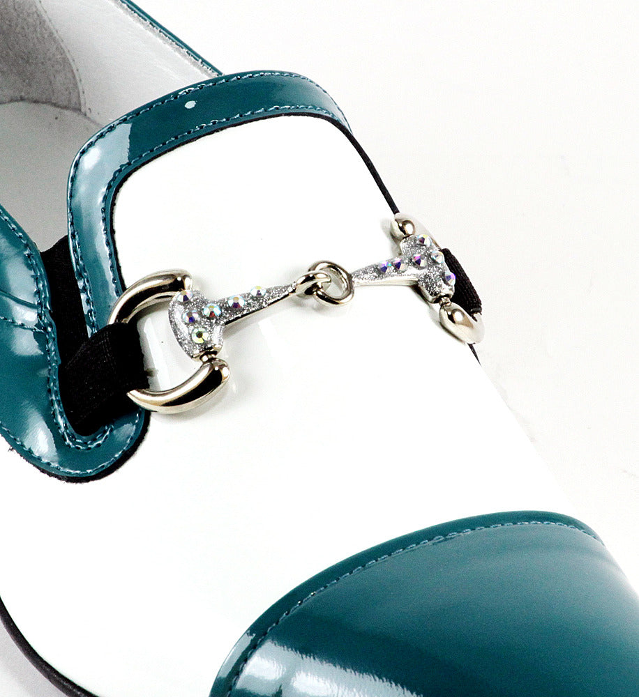 3243 Rina's Couture Shoes / Turquoise
