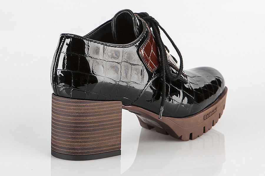 6114 Baldinini Shoes / Black - Brown