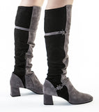 6143 Fabi Boots / Black - Gray