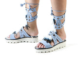 6378 Nando Muzi Sandals / Blue