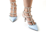 6383 Nando Muzi Sandals / Blue-Beige