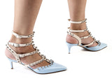 6383 Nando Muzi Sandals / Blue-Beige