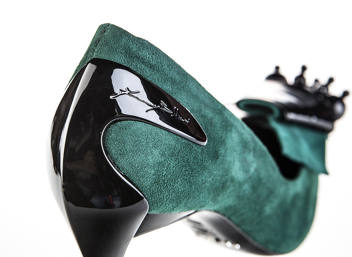 6416 Baldinini Shoes Green – Rina's Shoes