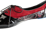 6439 Loriblu Shoes / Black- Red