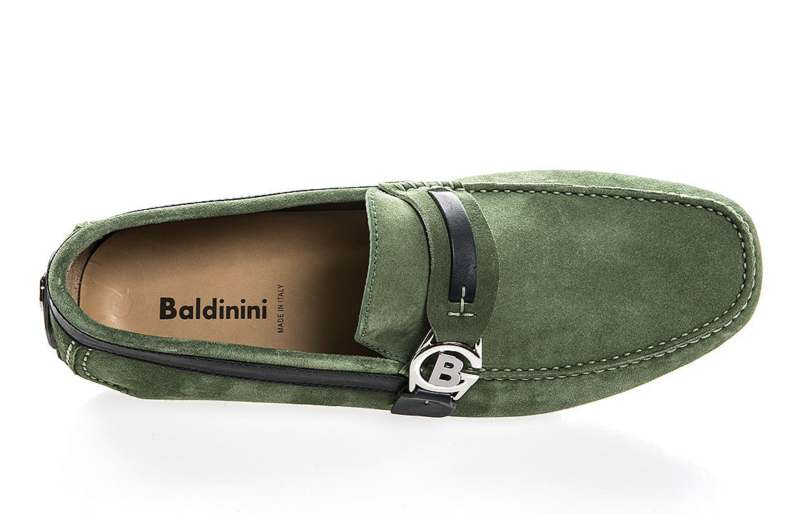 6504 Baldinini Moccasin / Green