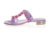 6524  Marino Fabiani Sandals / Purple