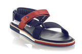 6700 Baldinini Sandals / Blue - Red