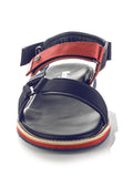 6700 Baldinini Sandals / Blue - Red