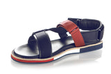 6700 Baldinini Sandals / Blue - Red