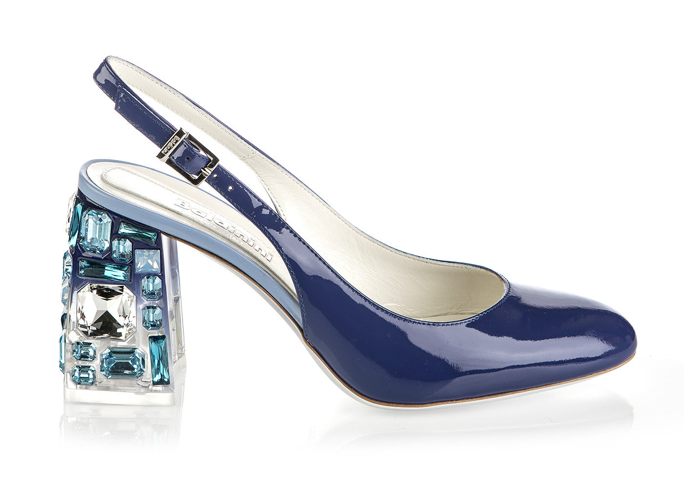 6715 Baldinini Shoes Blue – Rina's Shoes - Main Image