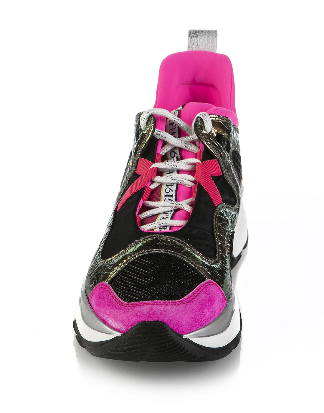 6724 Fabi Barracuda Sneakers / Pink-Black