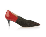6925 Fiorangelo Shoes / Red-Black