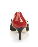 6925 Fiorangelo Shoes / Red-Black