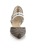 6932 Loriblu Sandals / Cocoa - White
