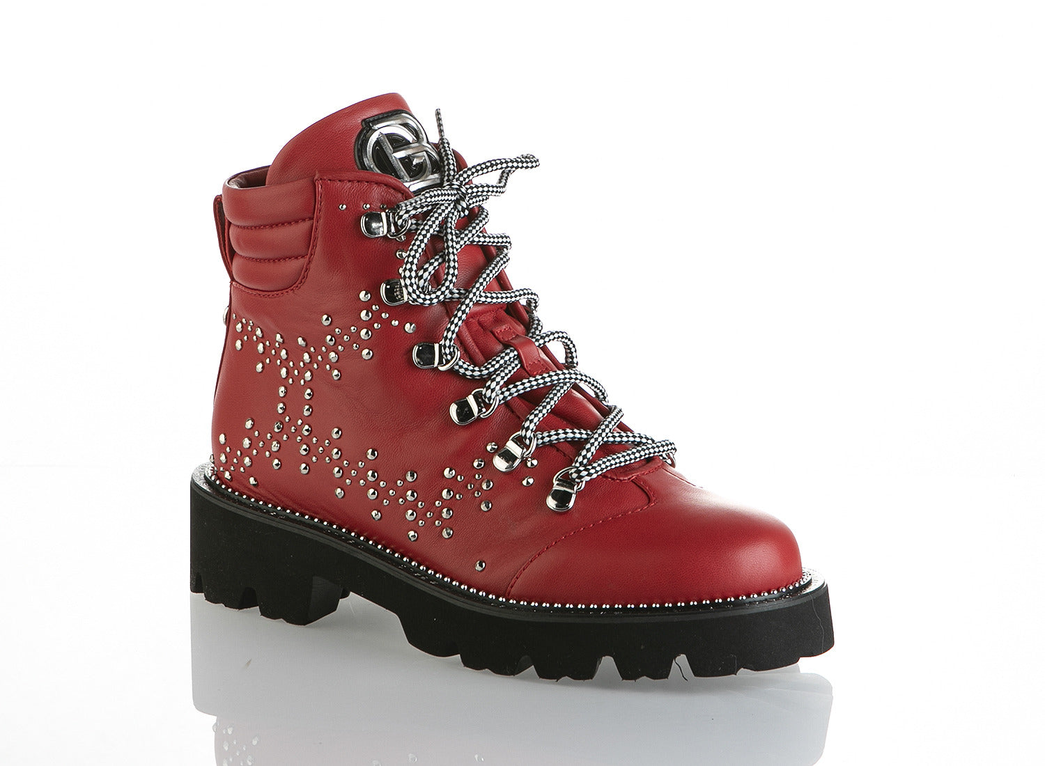 7009 Baldinini Boots / Red