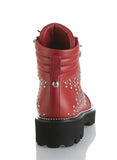 7009 Baldinini Boots / Red