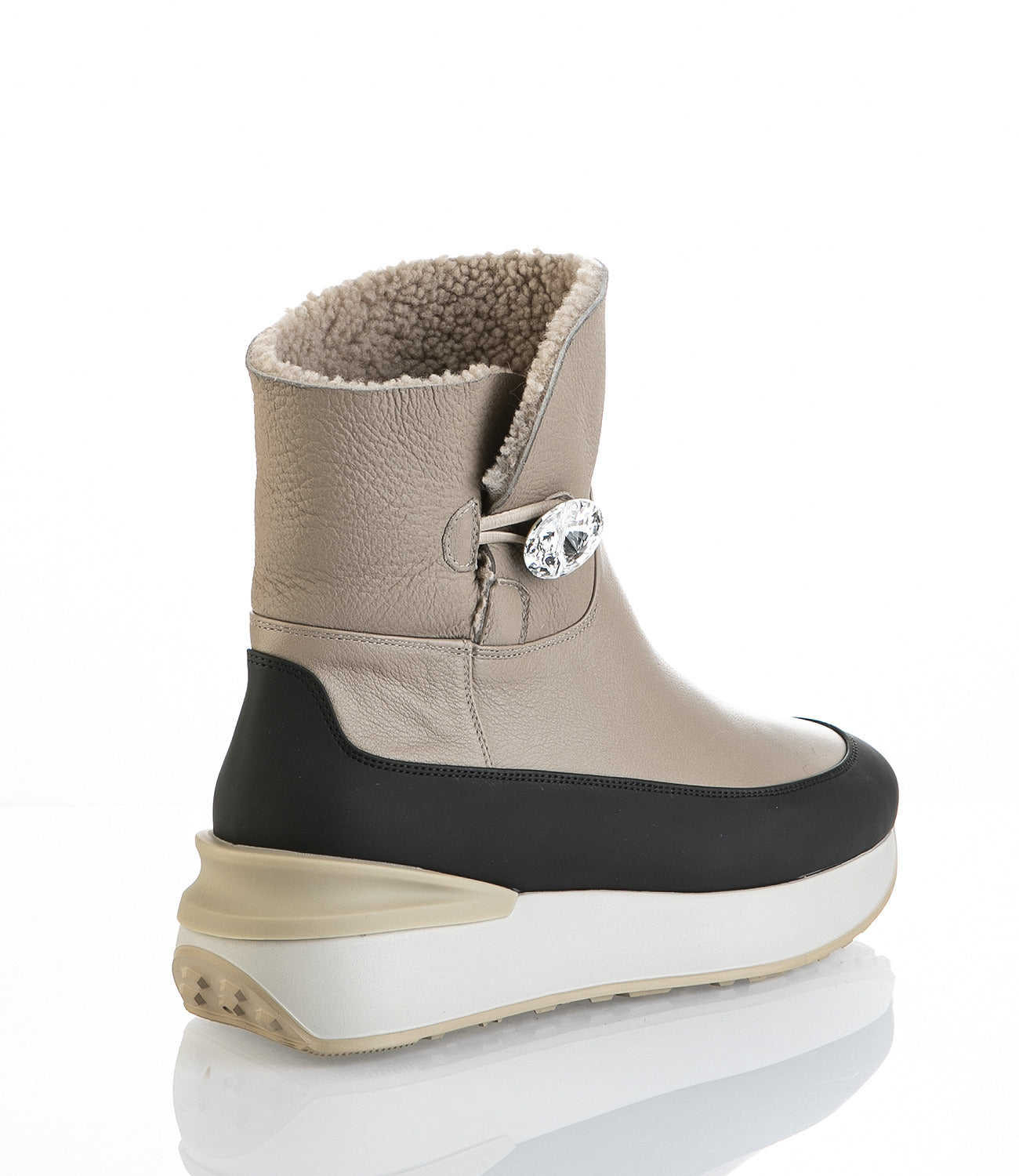 Nando waterproof black suede discount