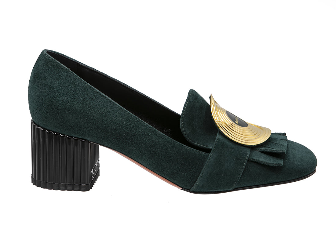 6629 Baldinini Shoes / Green – Rina's Shoes